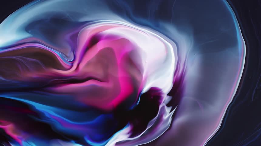 a wave of colors fills the screen