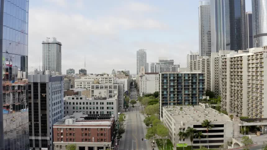 Buildings in downtown area
