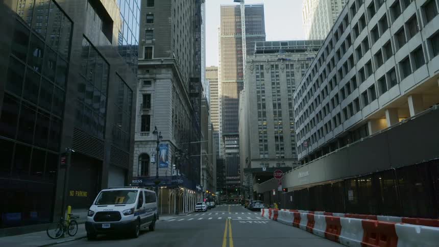 Cars parked on a city street