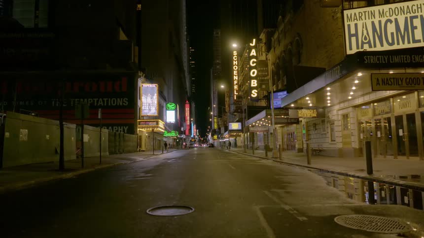 A downtown city is displayed
