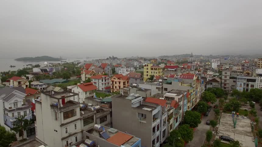 Apartments in a neighborhood