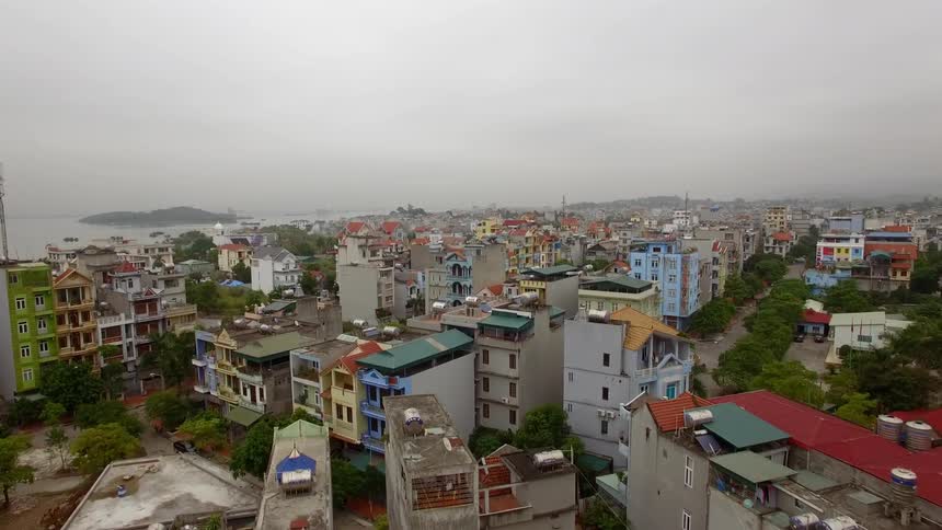 Apartments in a neighborhood