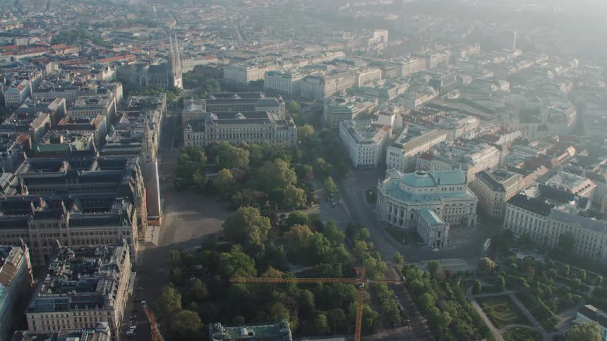 Buildings in a city