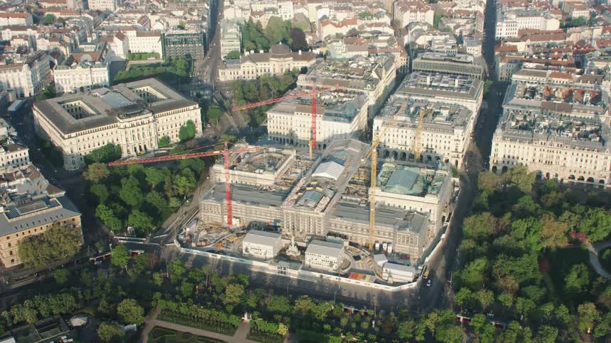 Office buildings in a city
