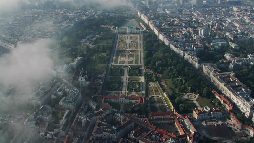 Sports stadium in a big city