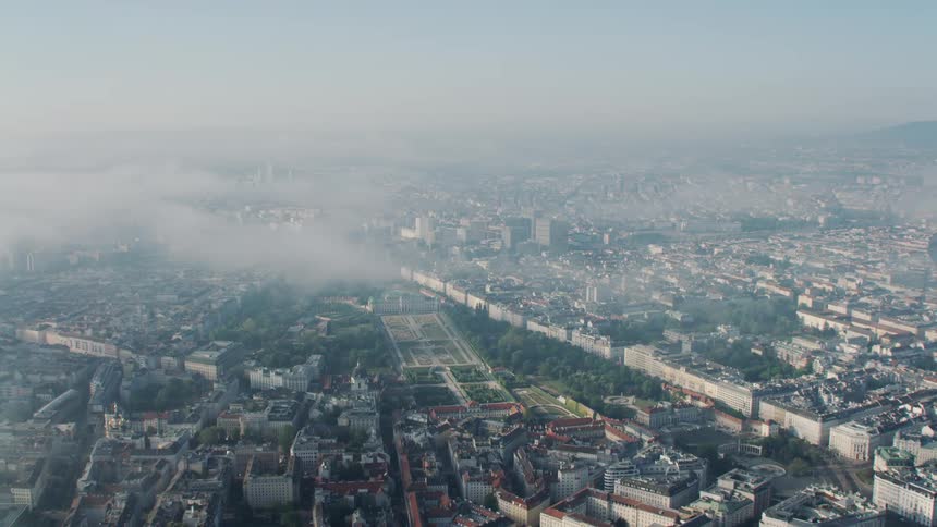 Skyline view of buildings in a city