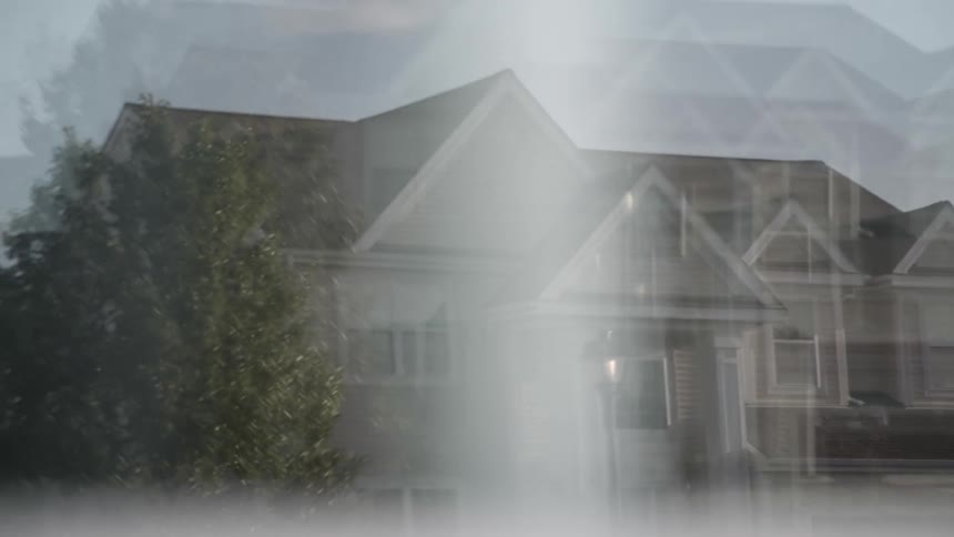 A house in a neighborhood is displayed