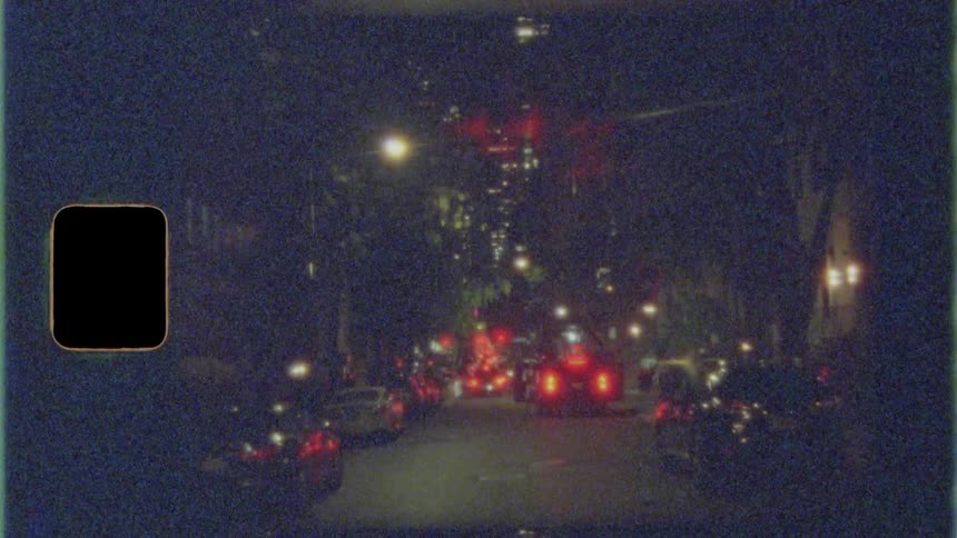 Cars are stuck in traffic on the busy street
