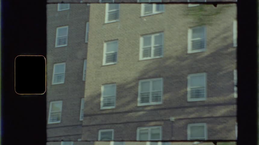 Buildings on the city caught on film