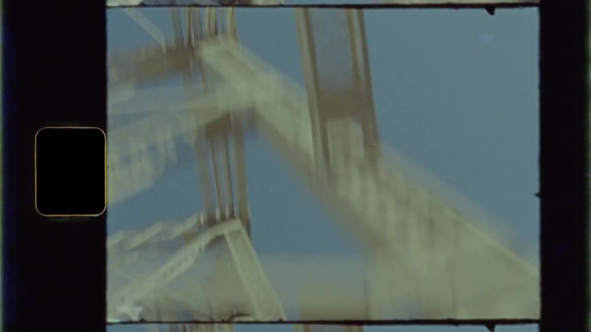 The metal of the bridge