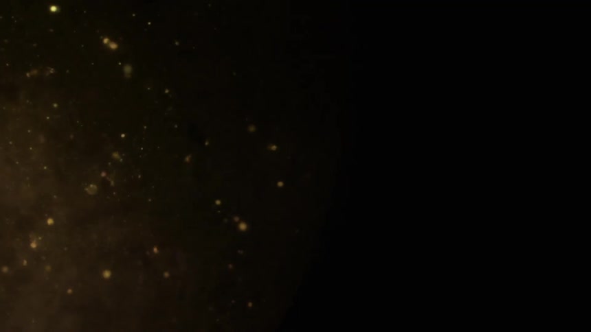 A large globe lights up and then does dark again