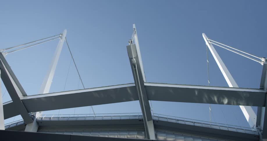 The top of a building