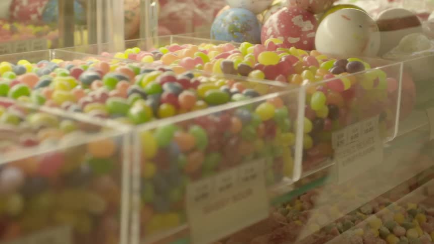 Gobstoppers and jelly beans