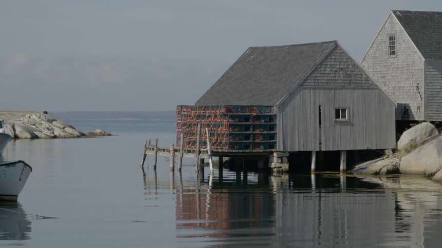 A building on the water