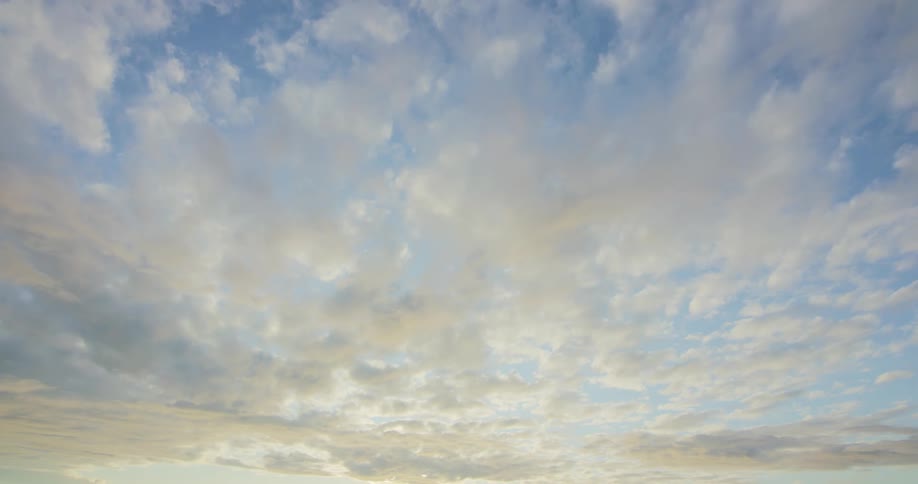 Clouds float in the sky