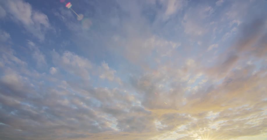 The sky is filled with clouds