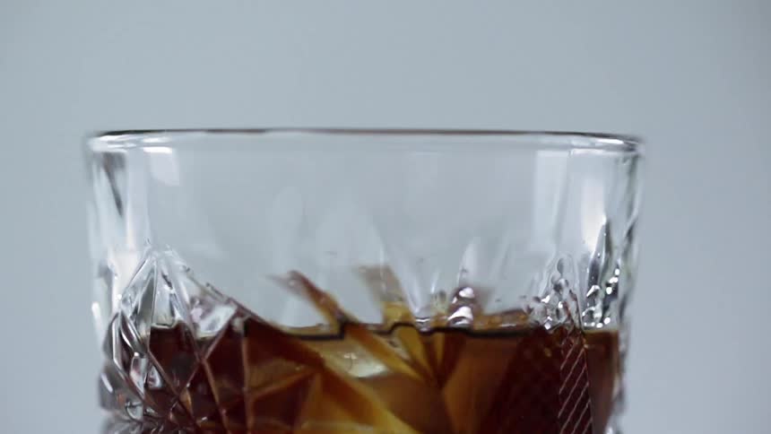 A drink in a studio