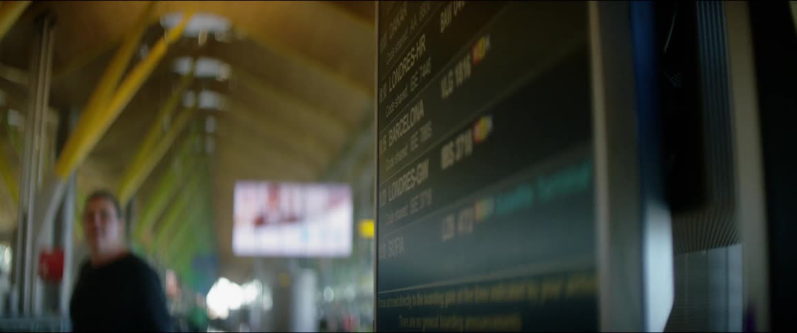 People walking in a quiet terminal