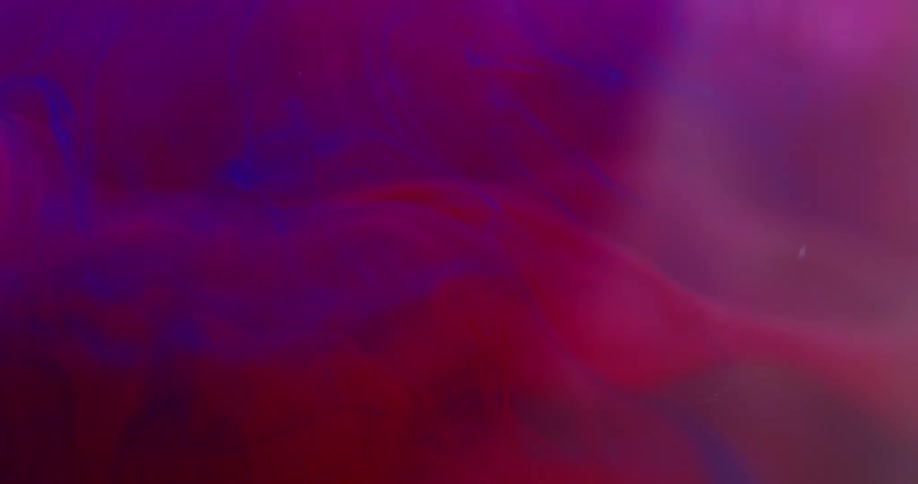 Blobs of red and blue colors swirl together