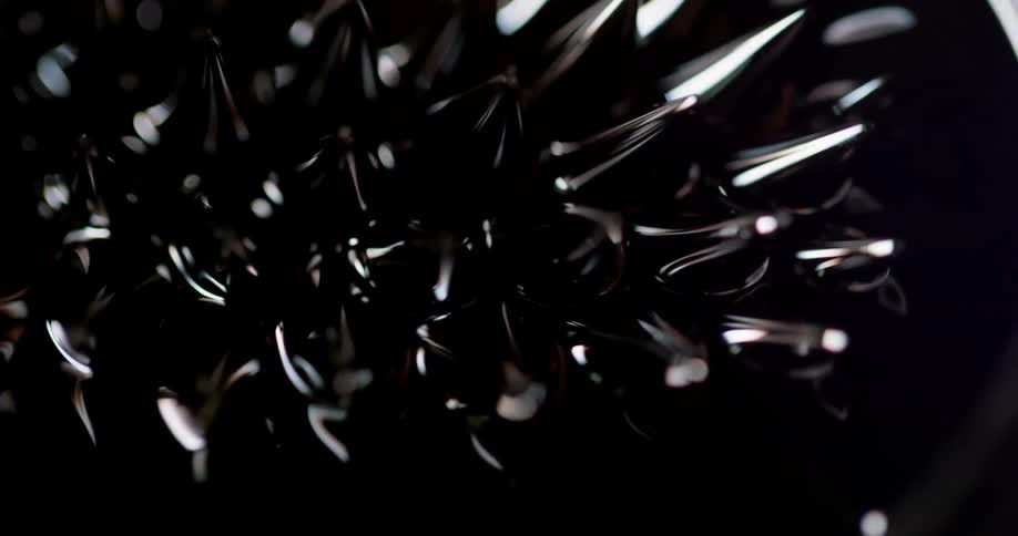 The metal is mixed with liquid