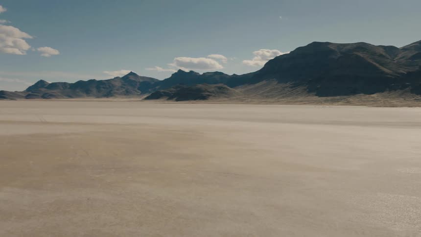 Landscape of a desert area