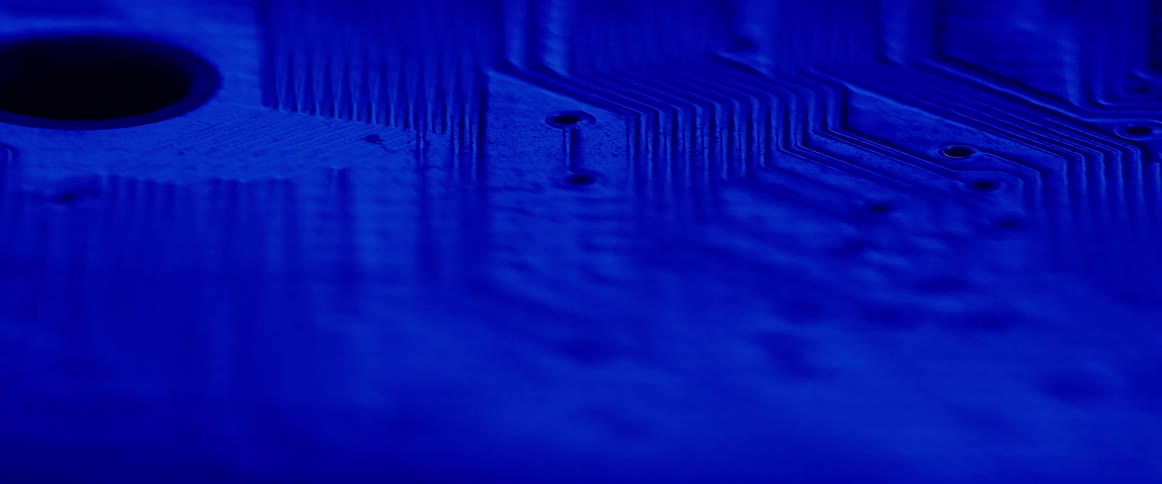 Wires on a circuit board