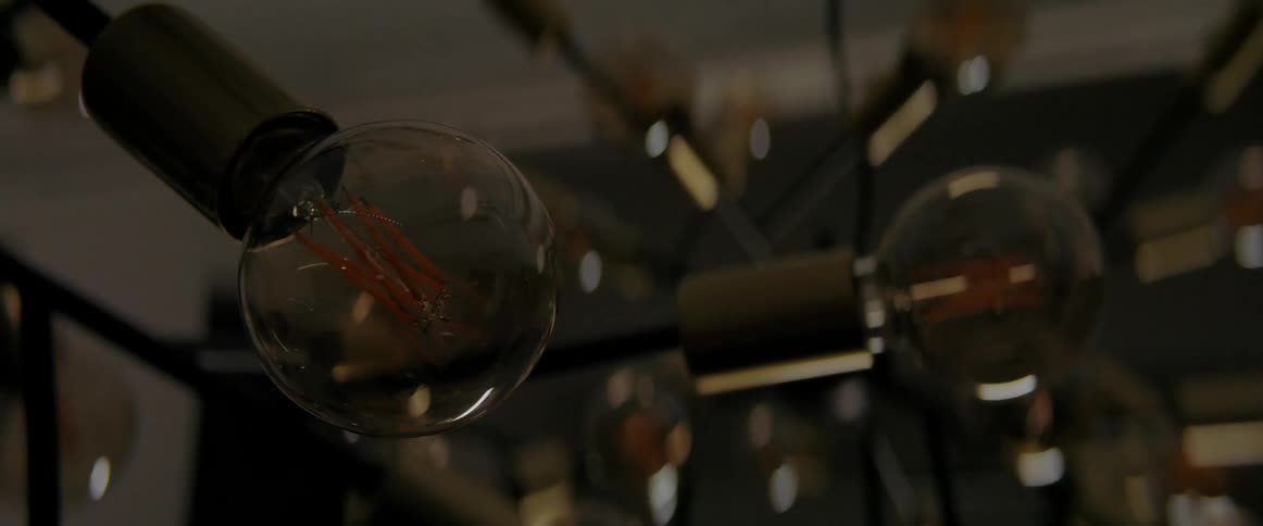 Light bulbs turning on and off