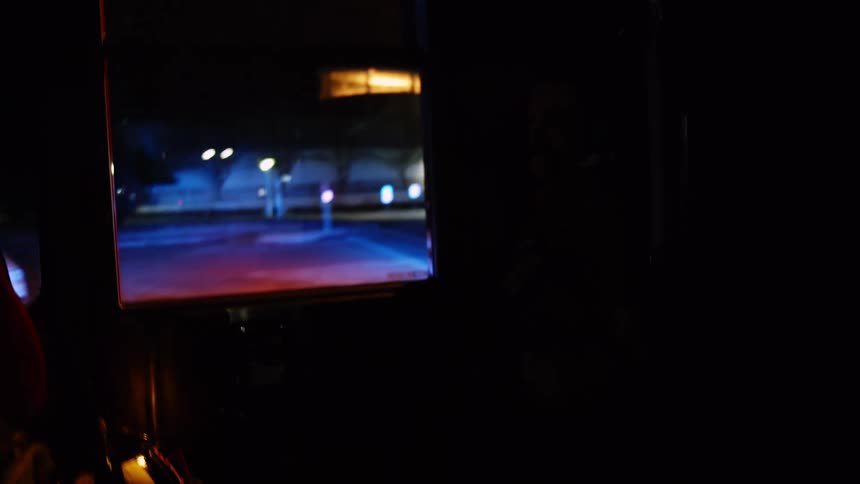 The firemen are driving to a location