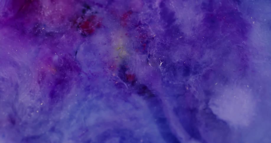 Birds eye view of a stars and a planet in space