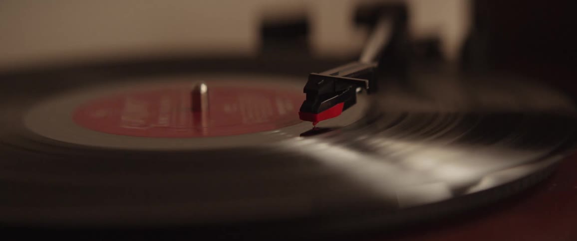 The record is spinning on the player