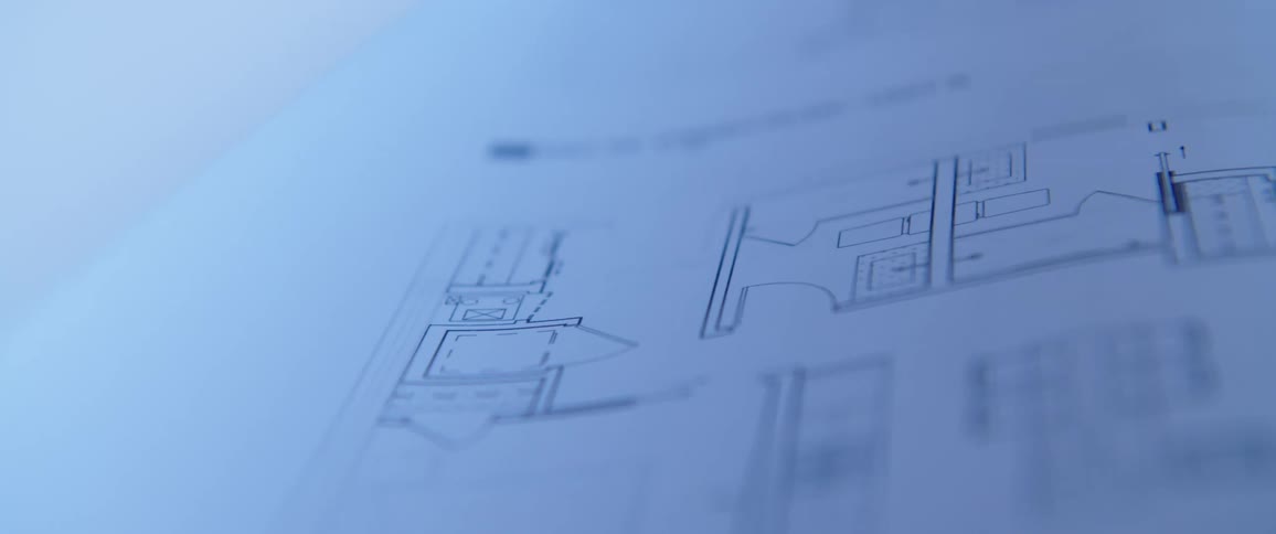 The finish plan of blueprints