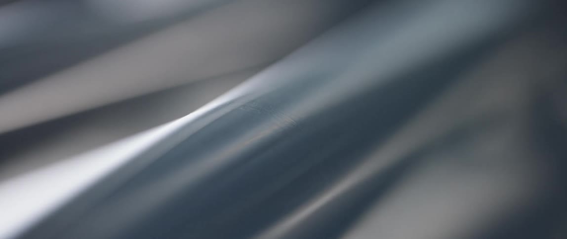 A silver shape that looks like a steel pipe