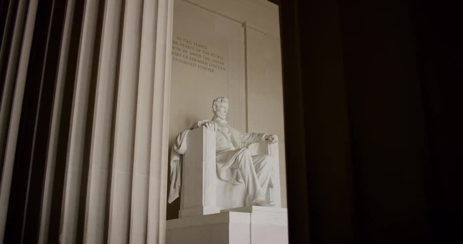 The lincoln memorial in washington dc