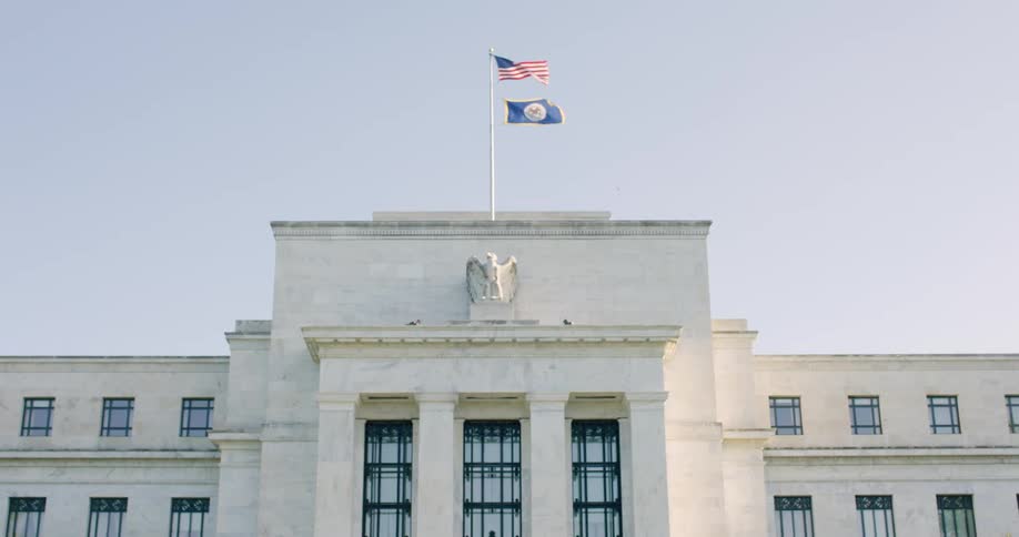 The US Federal Reserve Building in Washington DC