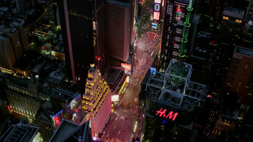 Cars and buildings in a big city