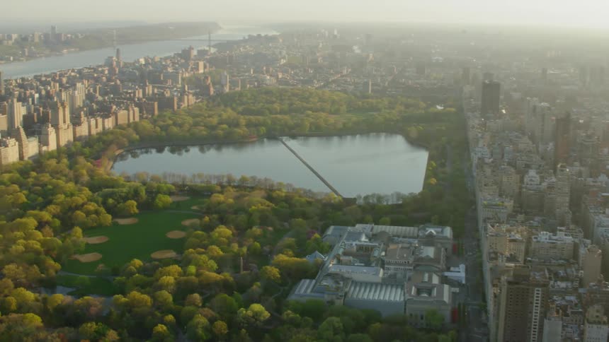 The park is empty during the day