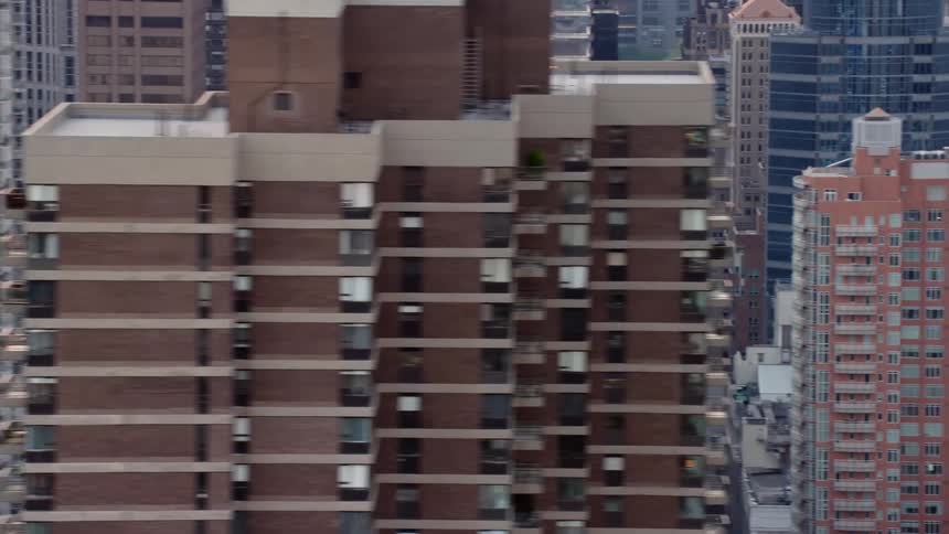 Skyscrapers in a city