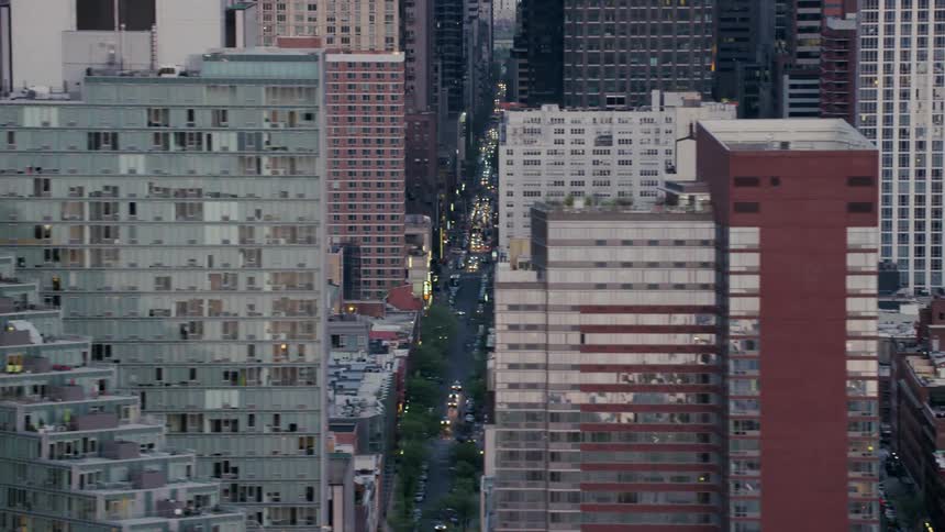 High rise buildings in a city