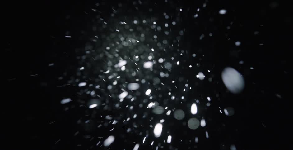 White black and gray shapes that look like raindrops