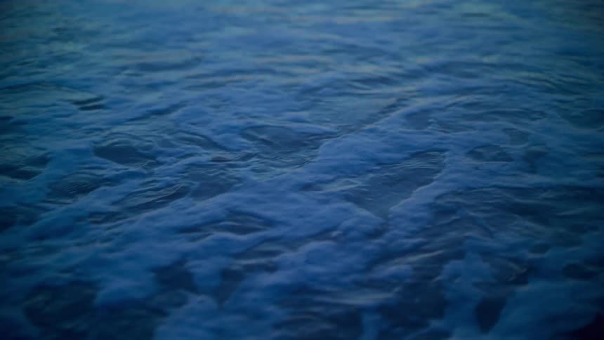 Waves rolling in to the shore