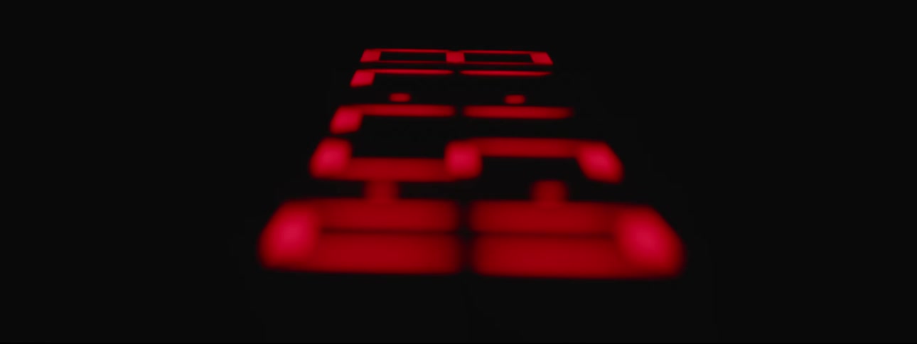 A digital clock counts up rapidly