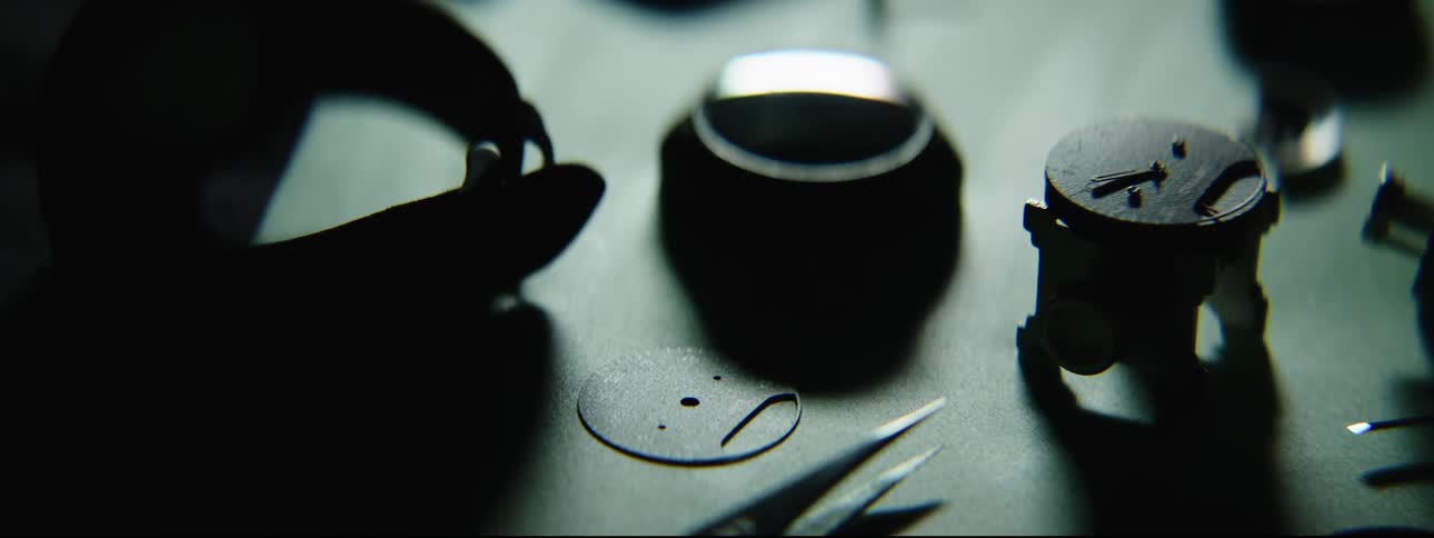 Pieces sit on the tabletop