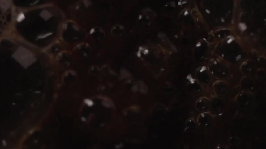 The liquid boils