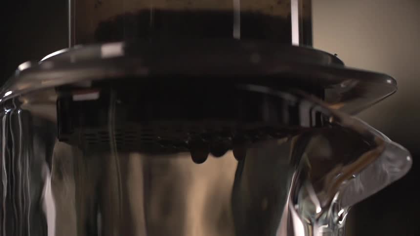Coffee dripping and brewing