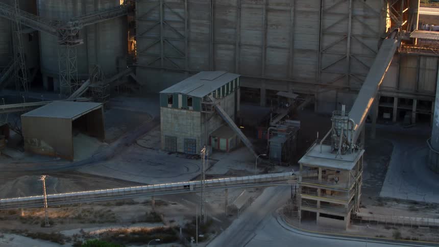 The outside of a factory