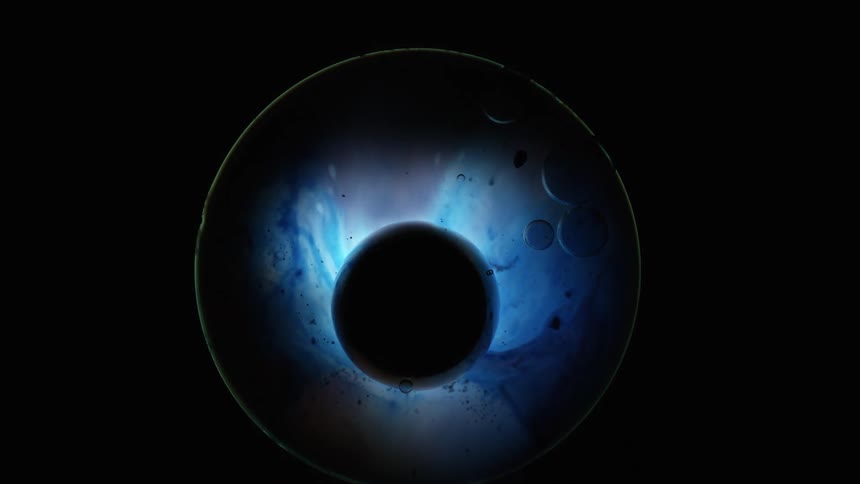 Cells under a microscope dividing