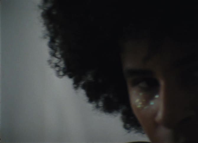 A black woman looks angry
