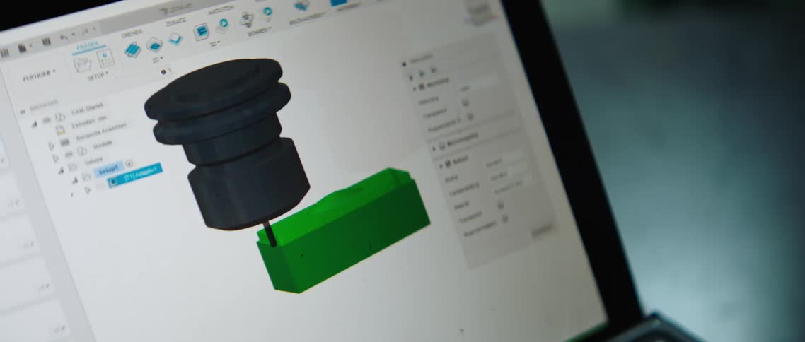 The program is working creating a design