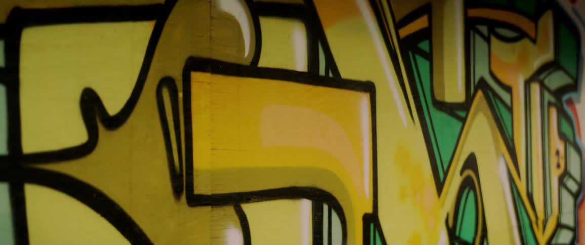 A mural on a wall