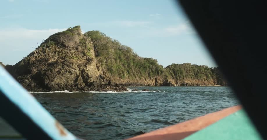 View of island from a boat